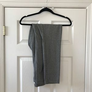 Checked stretch pants